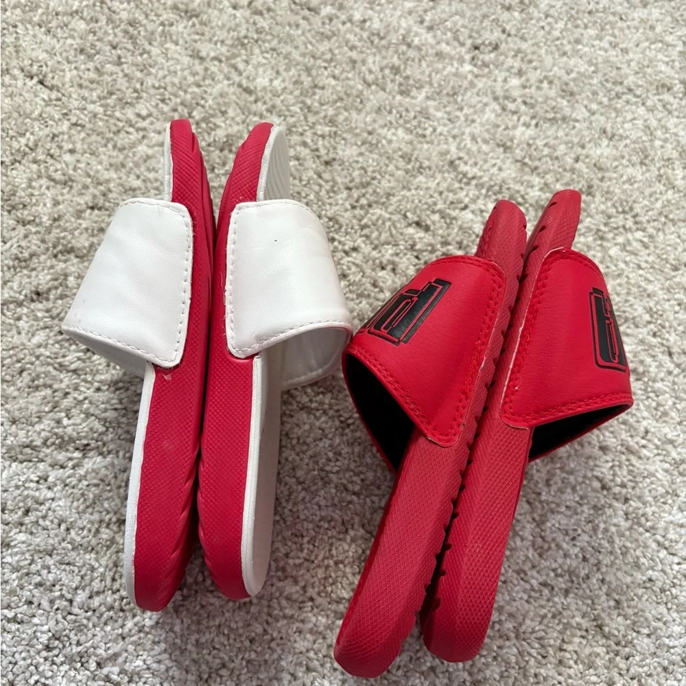 PUMA and RAE DUNN Kids' toddler boy girl Slide Sandals size 11-13 bundle 2 pairs